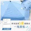 【JOJOGO】買一送一 極薄自動輕羽傘(自動傘 輕量傘 晴雨傘 黑膠傘 雨傘)