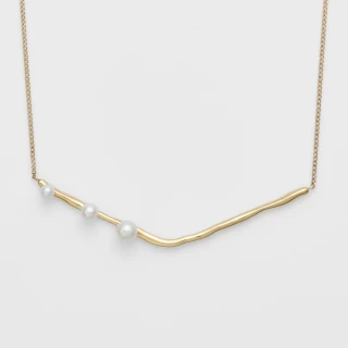 【agete】10K珍珠項鍊