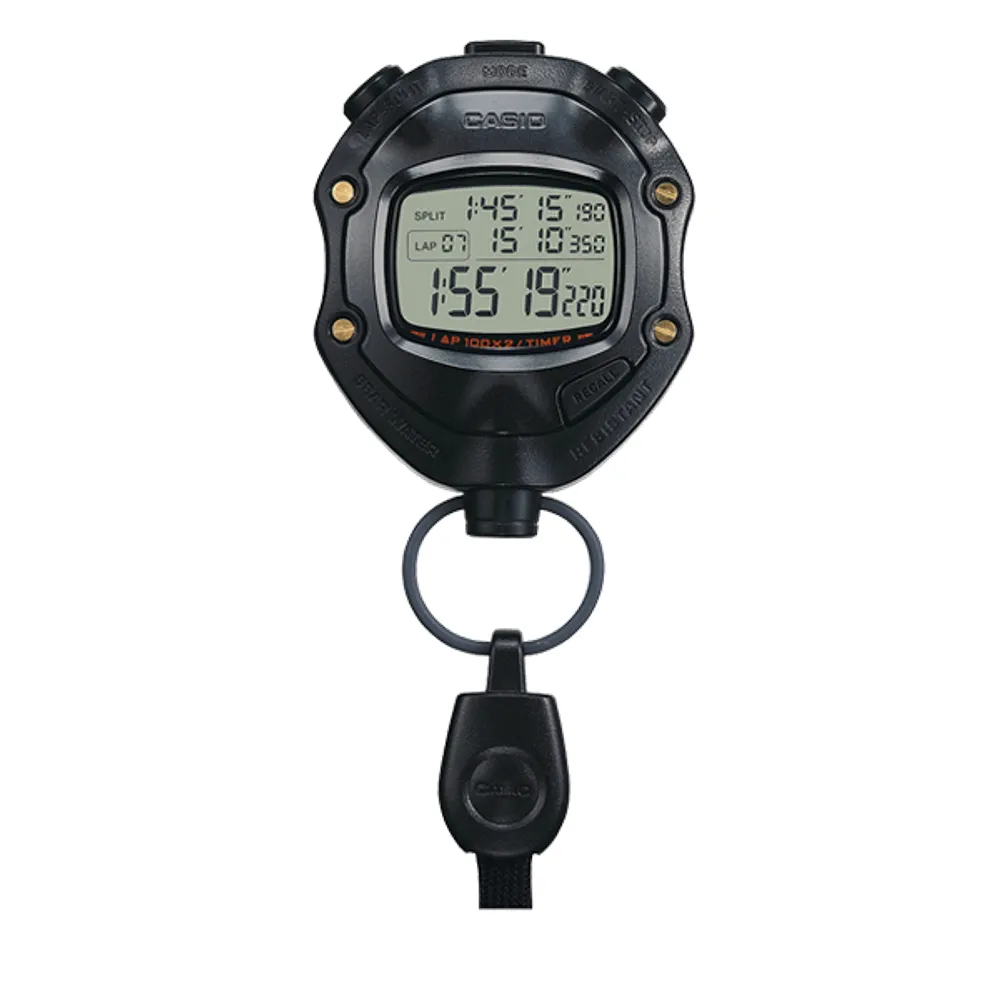 【CASIO 卡西歐】專業記憶計時碼表(HS-80TW)