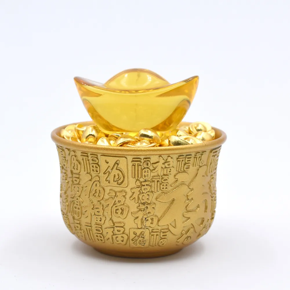 【鑫運來】◎百福聚寶盆擺件