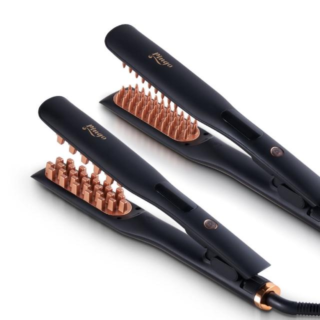 【Pingo 品工】Royal K9 負離子電熱直髮梳 電熱蓬蓬夾(HL2502)