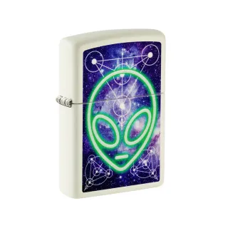 【Zippo】星系外星人-夜光漆 防風打火機(美國防風打火機)