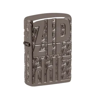 【Zippo】經典刻畫標誌-加厚版防風打火機(美國防風打火機)