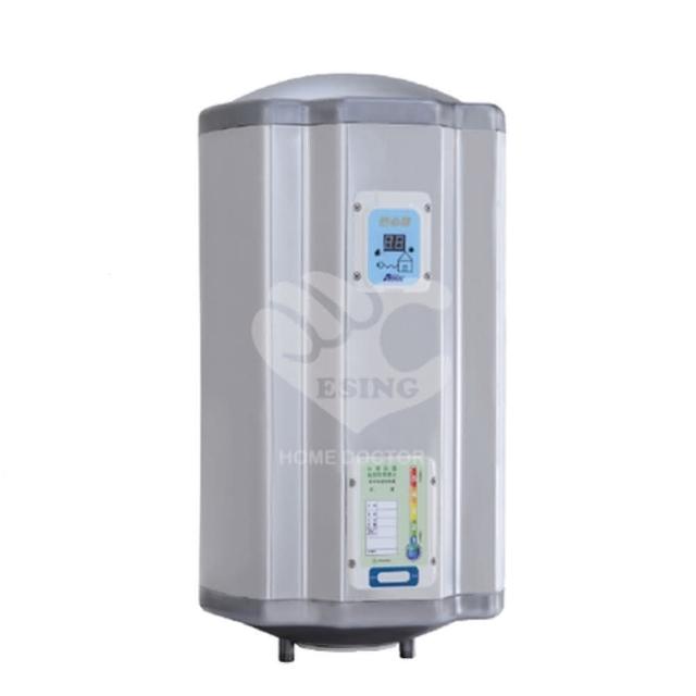 怡心牌 ES-1826 電熱水器，臺灣原廠製造，70L大容量設計，提供充足熱水供應。採用電能式排氣與電熱管加熱系統，機械控溫精準控制水溫，冷熱水管口徑1/2英吋，適合一般家庭使用。能源效率達第二級，尺寸深48cm x 寬47cm x 高74cm，淨重20kg，電壓220V，BSMI許可字號R51238，全機一年保固，安全可靠的熱水解決方案。