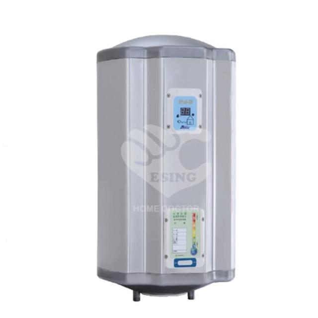 怡心牌 ES-2226 電熱水器，臺灣原裝製造，容量86L，提供大容量穩定熱水，適閤家庭日常使用。採用機械控溫與電熱管加熱設計，電能式排氣系統，能源效率達第二級。冷熱水管口徑3/4英吋，尺寸深48cm x 寬47cm x 高88cm，淨重23kg，電壓220V，保固1年，全機BSMI認證（R51238），安全可靠，高效節能熱水器首選。