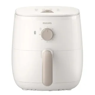 【Philips 飛利浦】旋鈕式海星氣炸鍋3.7L-奶油小星(HD9100/20)