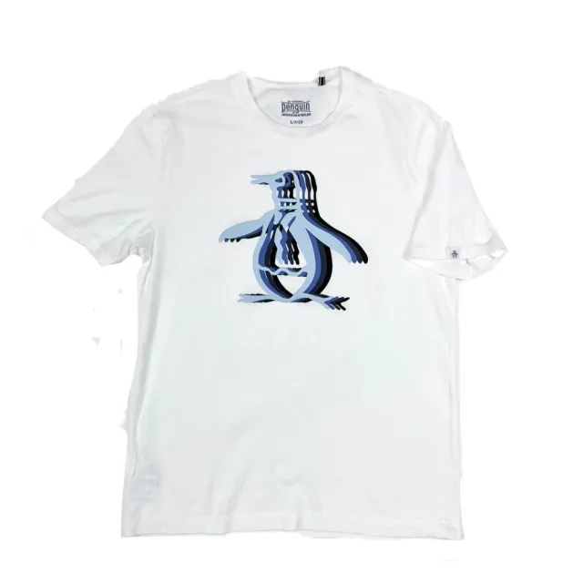 【Munsingwear】penguin 殘影 企鵝 短T 純棉 Munsingwear 短袖 T恤(短袖 T恤1019EB3)