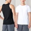 【MarCella 瑪榭】3件組-SoonDry透氣吸排圓領短袖背心/內衣(男內著/男內衣/吸濕/排汗/涼感/速乾/背心)
