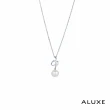 【ALUXE亞立詩】18K金 天然淡水珍珠 7-7.5mm 珍珠鑽石項鍊 珍愛約定 NN0834