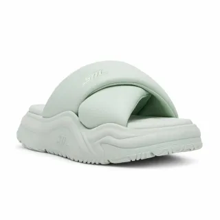 【steve madden】交叉寬帶厚底拖鞋 SPINNER(綠色)