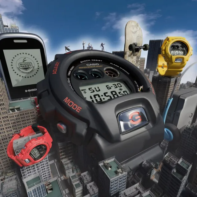 【CASIO 卡西歐】G-SHOCK 30 周年紀念款 經典潮流電子錶(DW-6900TR-1)