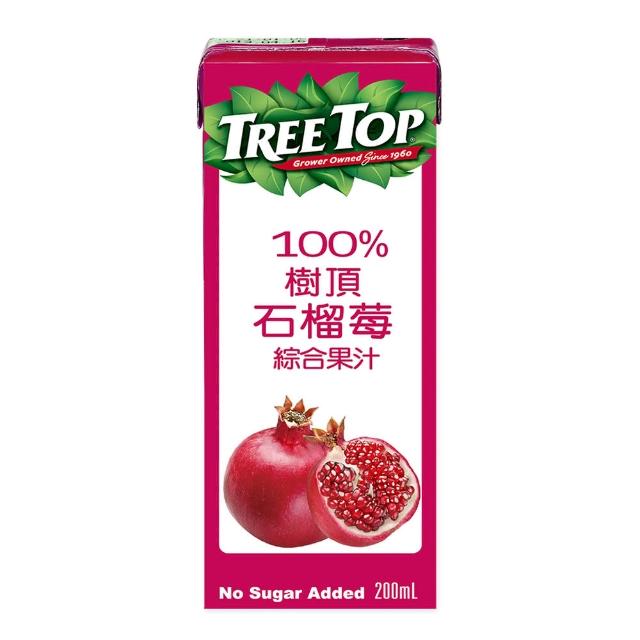 【Tree Top 樹頂】石榴莓綜合果汁 200mlx1箱(共24入)
