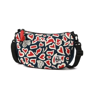 【CHUMS】CHUMS 休閒 Mini Banana Shoulder Sweat Nylon肩背包 Love 男 女(CH603609Z357)