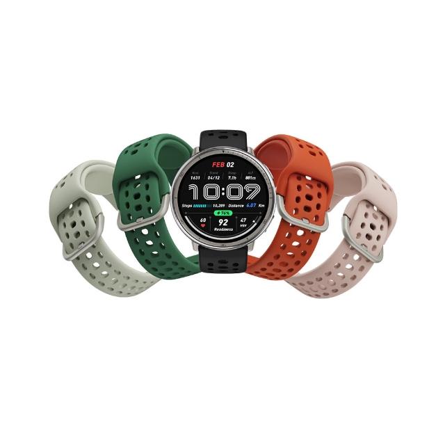 【Amazfit 華米】Active 2 矽膠錶帶-運動款