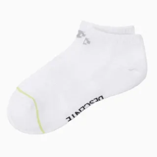 【DESCENTE】迪桑特 中性 襪子 基本款運動襪(白色)