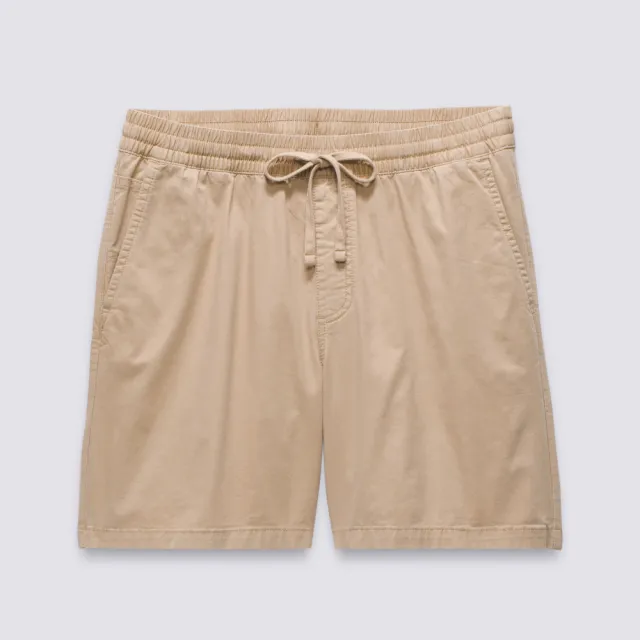【VANS】官方旗艦 Range Relaxed Elastic 卡其色短褲