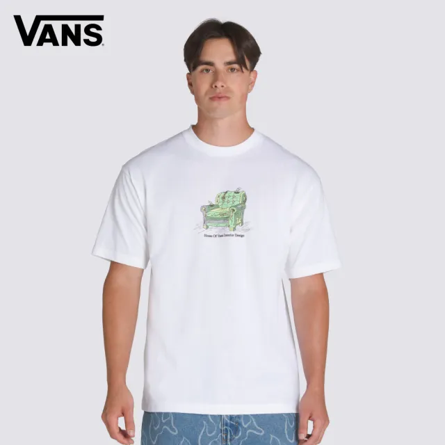 【VANS】官方旗艦 Interior Designer 白色短袖T恤