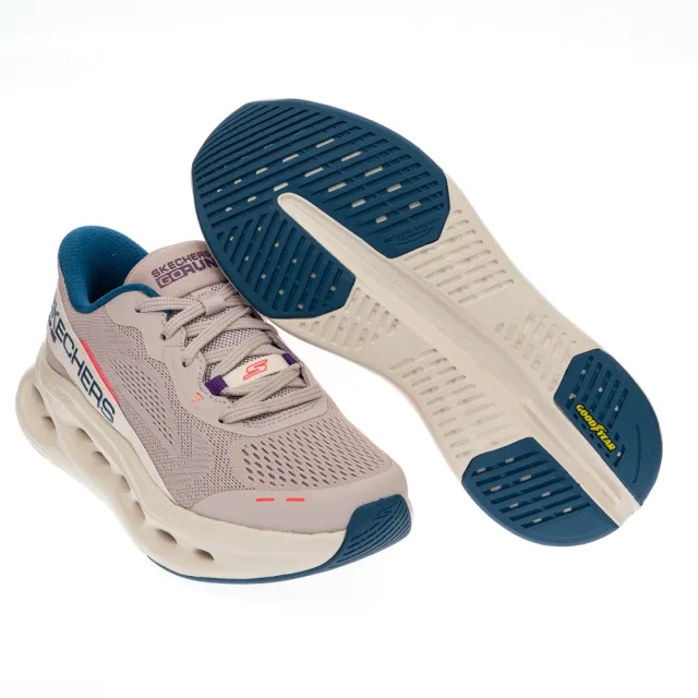 【SKECHERS】女鞋 慢跑系列 慢跑鞋 瞬穿舒適科技 GO RUN MAX CUSHIONING GLIDE-STEP(129400LAV)