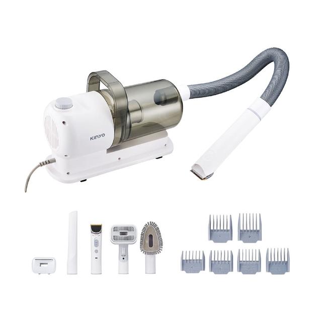 【KINYO】美容除毛吸塵器(吸塵器/電剪/除毛/梳毛/剃毛/吸毛吸塵 KVCP-206)