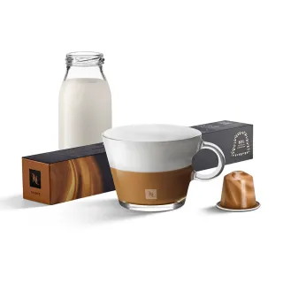 【Nespresso】Scuro濃醇蘇克洛咖啡膠囊_強烈且平衡的牛奶絕配咖啡(10顆/條;僅適用於Nespresso膠囊咖啡機)