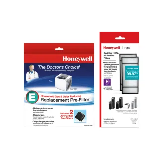 【Honeywell】適用HAP-801 / HAP-802一年份專用濾網組(HRF-HX2-AP x2+HRF-E2-AP x4)