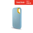 【SanDisk 晟碟】E61 1TB 2.5吋行動固態硬碟(天藍/SDSSDE61-1T00-G25B/讀寫速度高達1050MB/s/1000MB/s)