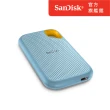 【SanDisk 晟碟】E61 4TB 2.5吋行動固態硬碟(天藍/SDSSDE61-4T00-G25B/讀寫速度高達1050MB/s/1000MB/s)