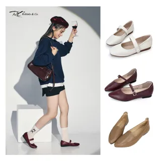 【Robinlo】全真皮瑪莉珍平底鞋/樂福鞋(多款任選)