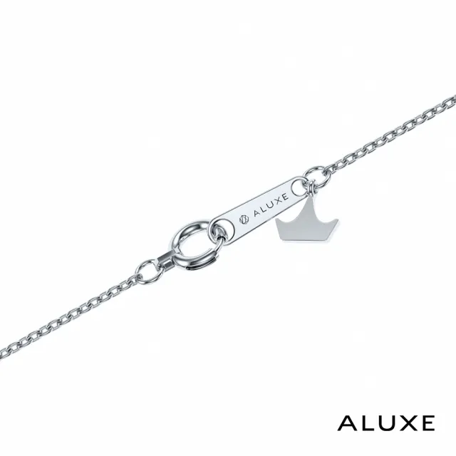 【ALUXE 亞立詩】10K金 鑽石項鍊 魚尾優雅 迪士尼 小美人魚系列 NNDL002