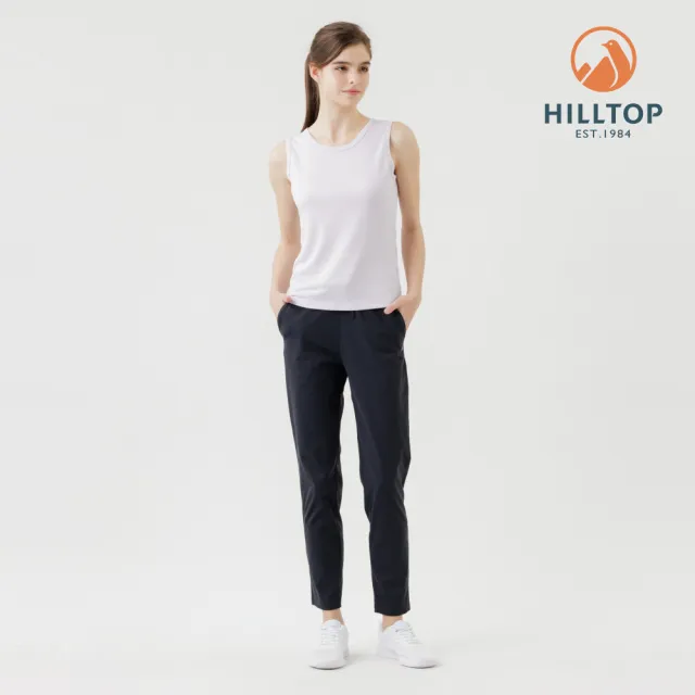 【Hilltop 山頂鳥】Polygiene抗菌吸濕快乾背心 女款 淺紫｜PS22XF04ECJ0