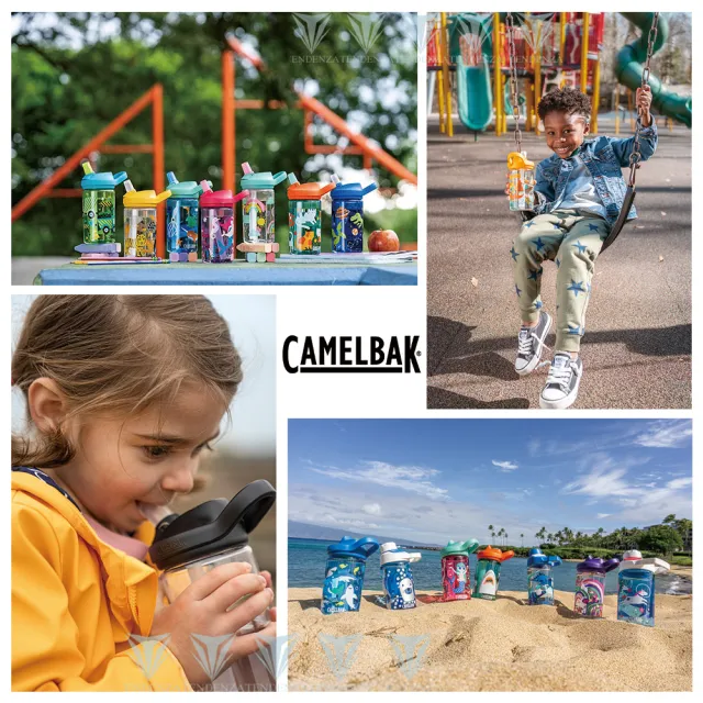 【CAMELBAK】Flip Straw 兒童多彩咬嘴及吸管組(兒童水壺配件/Flip Straw)