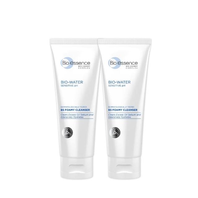 【Bio-essence 碧歐斯】BIO水感舒緩B5潔面霜100g(2入組)