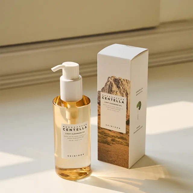 【Skin1004】官方直營 馬達加斯加積雪草-清爽卸妝油 200ml-2入組