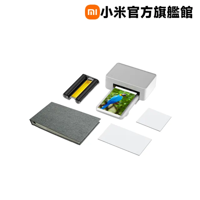 【小米】官方旗艦館 搭2組6吋專用相印紙★桌上型照片印表機_共100張相印紙