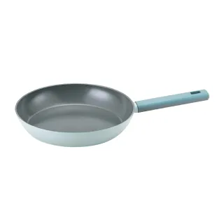 【LocknLock 樂扣樂扣】官方直營 ECO BLUE鍛造陶瓷不沾IH平煎鍋28cm(IH可用鍋)