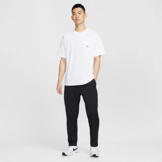 【NIKE 耐吉】短袖上衣 休閒上衣 T恤 男 AS U NSW TEE M90 SNKR PTCH PKT 白色(IB1383100)