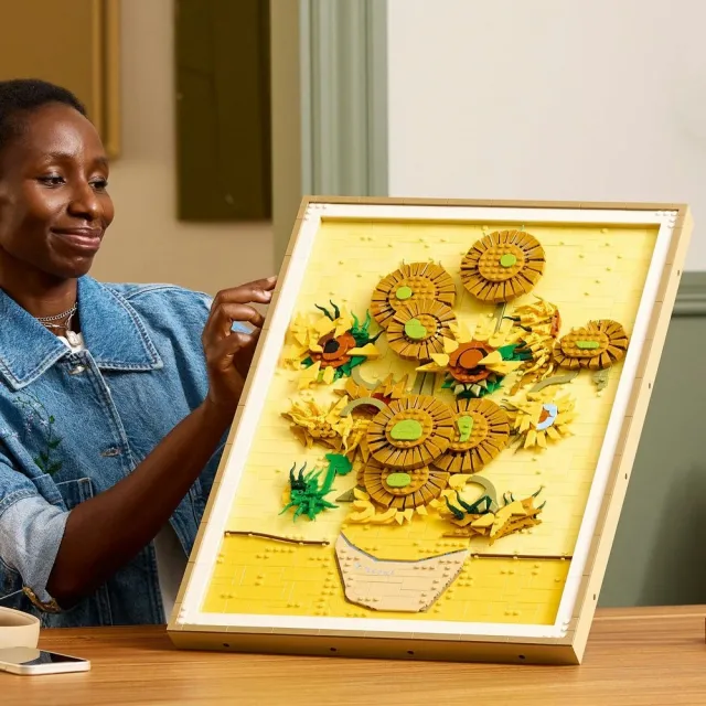 【LEGO 樂高】Art 31215 Vincent van Gogh－〈向日葵〉(花藝 梵谷 居家擺設 積木)
