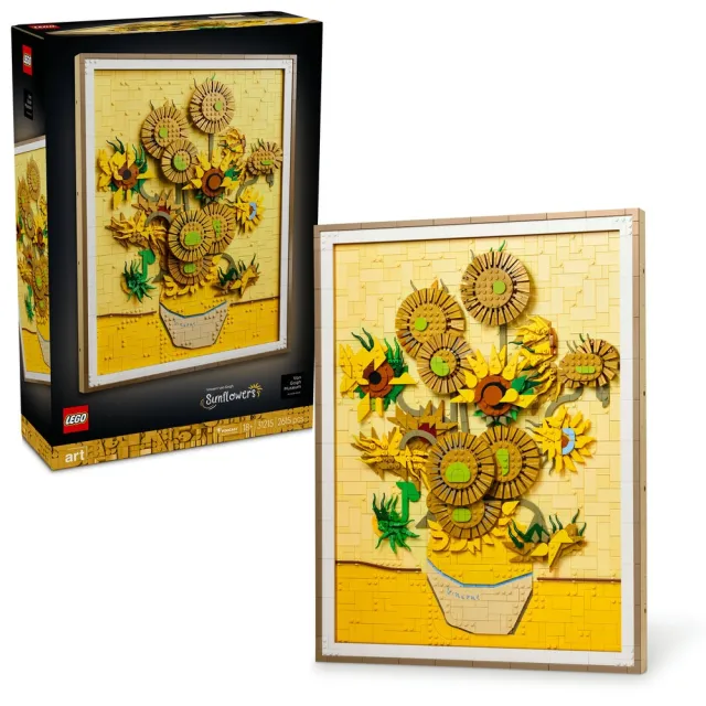 【LEGO 樂高】Art 31215 Vincent van Gogh－〈向日葵〉(花藝 梵谷 居家擺設 積木)
