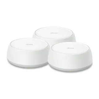 【TP-Link】Wi-Fi 7 BE5000 雙頻 2.5G 真Mesh 無線路由器 分享器(支援AI筆電/透天厝/Deco BE25 三入組)
