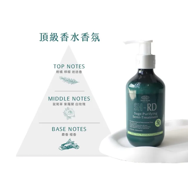 【SH-RD 史高師設】鼠尾草控油平衡護髮素200ml(平衡滋潤、柔順髮絲、潤髮乳、潤絲精)