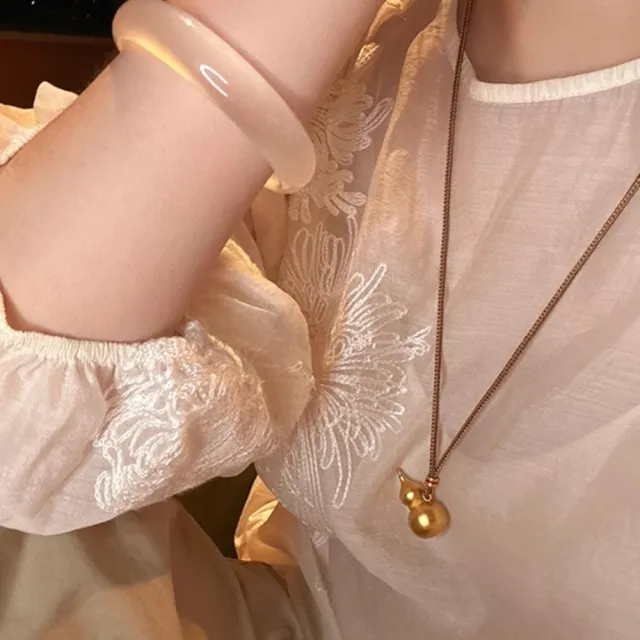 【Penny 珮妮】越南沙金 銅鍍真金 葫蘆 吊墜 項鍊 (母親節 父親節 交換禮物 生日 情人節 尾牙 新年 結婚)