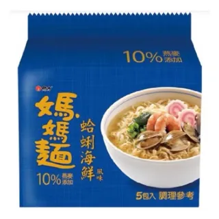 【維力】媽媽麵 蛤蜊海鮮麵30入/箱