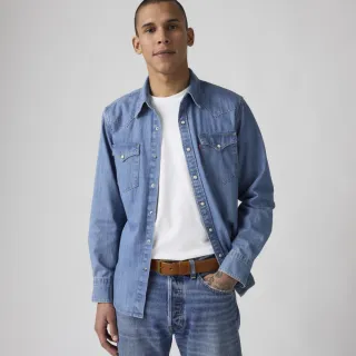 【LEVIS】男款 金屬頭雙馬皮環皮帶 人氣新品 002G2-0001