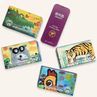 【樹飛雪】蚊蟲防護救星舒緩膏(光點兒童彩繪版 隨機出貨)