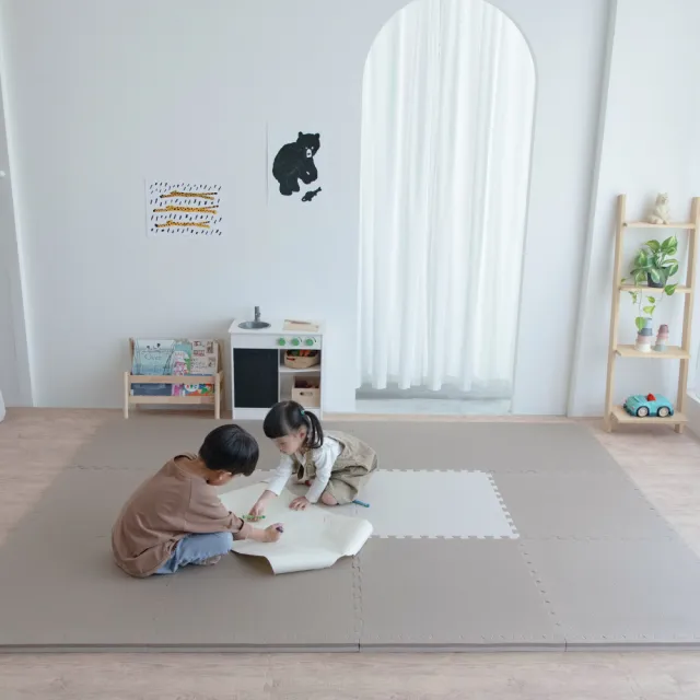 【Pato.Pato】嬰幼兒防摔地墊-60cm-4片/爬行地墊/防撞地墊/寶寶地墊/厚度3cm(加贈清潔液8ml*3包)