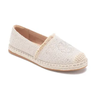 【Pineapple Outfitter】毛尼亮鑽編織懶人鞋 ELSU(米白色)
