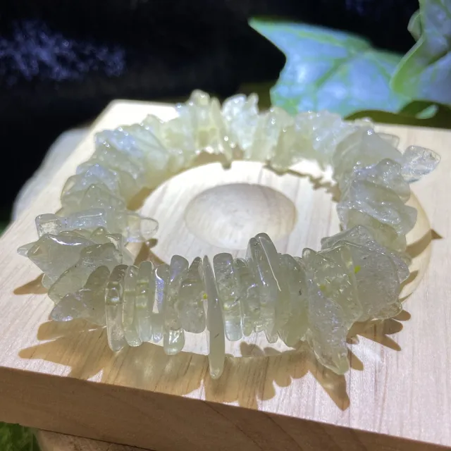 【Cozy 世界水晶原礦與茶】利比亞隕石隨形串 17mm 90-3(提升整體磁場 改善運勢)