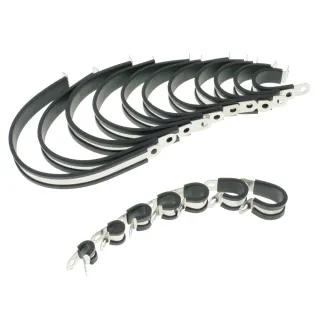 【Supamoto】不鏽鋼R型扣環—橡膠吊環(排氣管/SUS304/白鐵/束環/卡箍/卡扣/束帶/整線/理線/機車改裝用品)