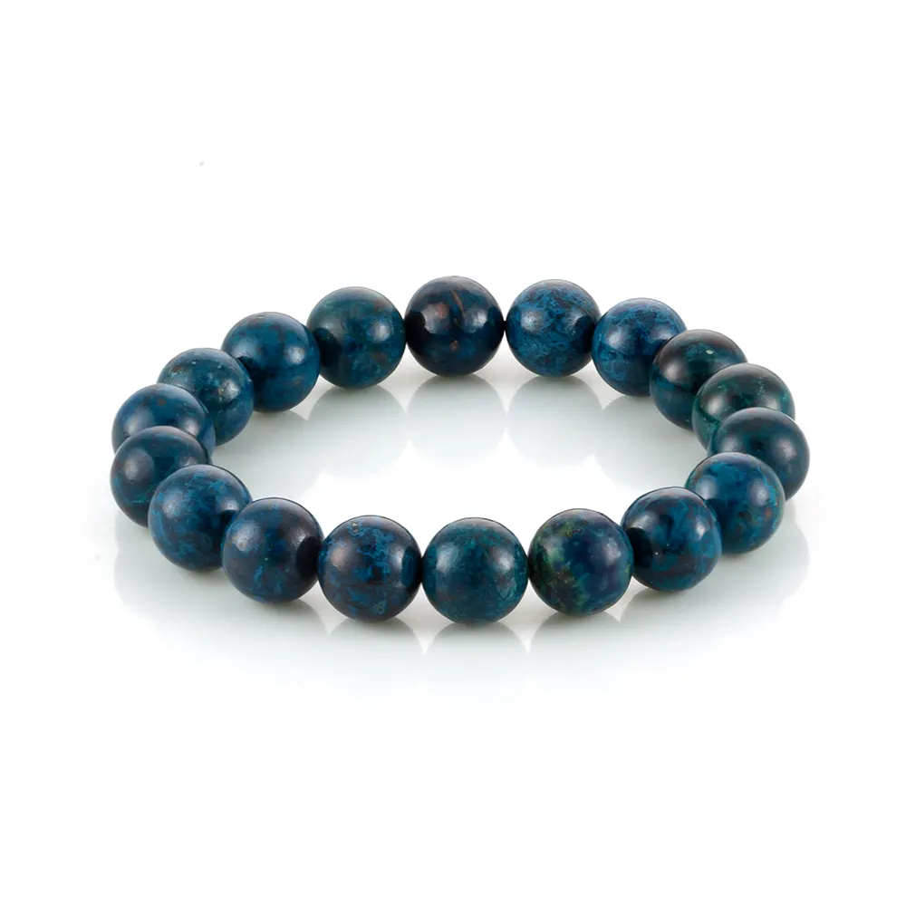 【Woogie武吉珠寶】極品鳳凰松石手鍊(藍銅10-11mm)