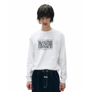 【MARITHE FRANCOIS GIRBAUD】官方旗艦 經典LOGO長袖上衣(白色)